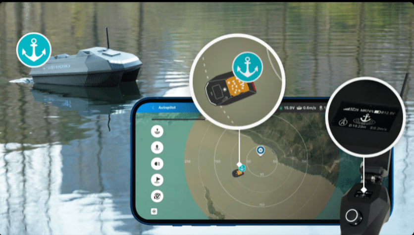 image-133 Recenzja łódki zanętowej Rippton CatchX Mini GPS