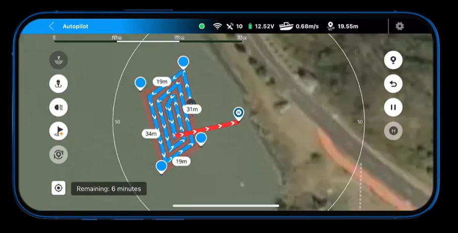 image-135 Recenzja łódki zanętowej Rippton CatchX Mini GPS